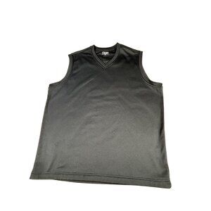 Ping Golf Vest Lined Men's Sz Large Black Performance Sleeveless Thick EUC